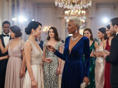 Olśniewający świat mody wieczorowej